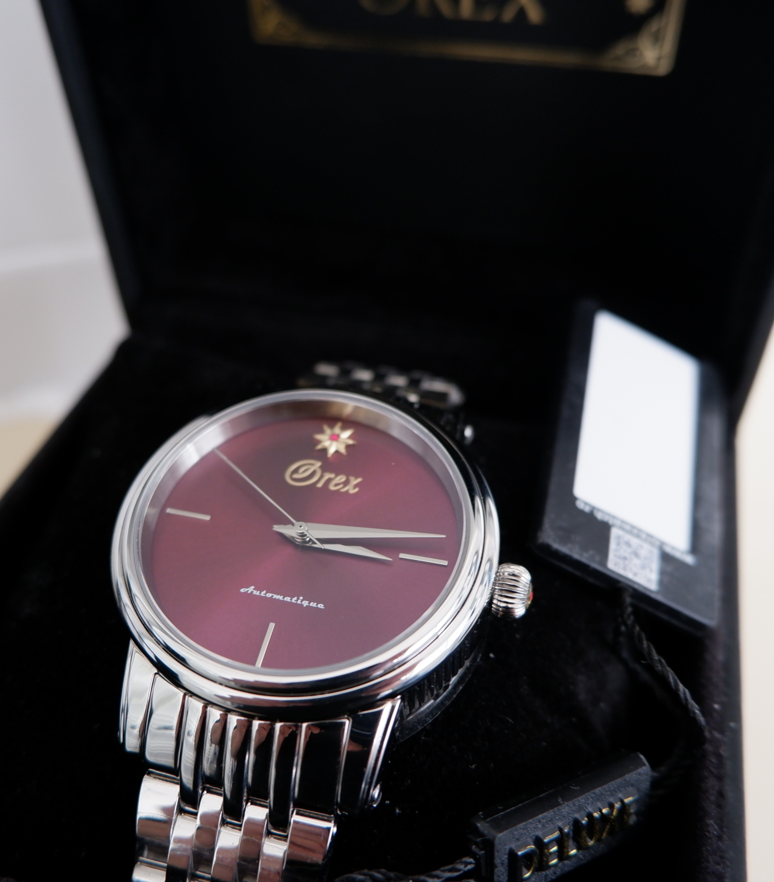 Orex Deluxe C Burgundy Blood – cutie de prezentare