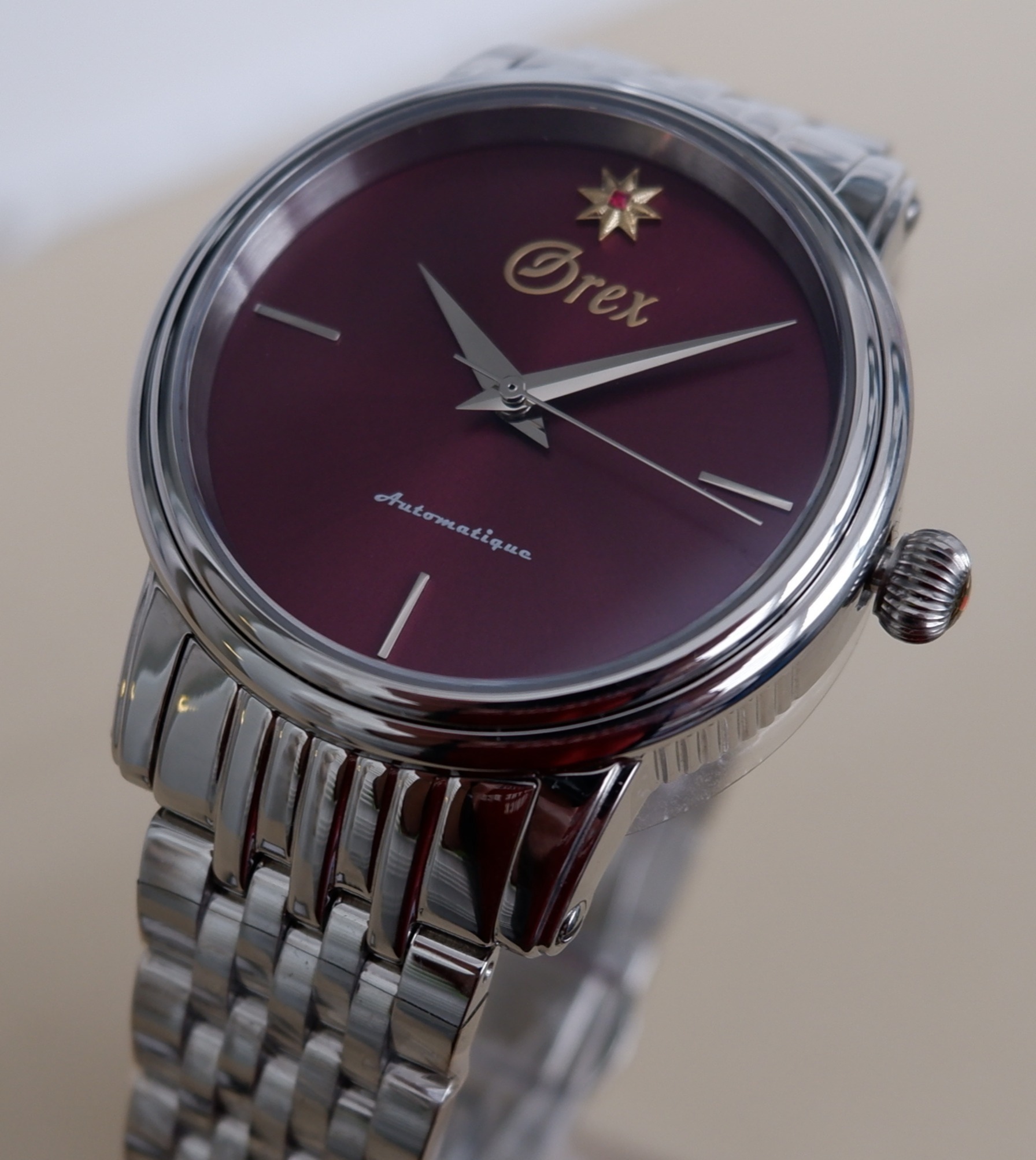 Orex Deluxe C Burgundy Blood – profil lateral