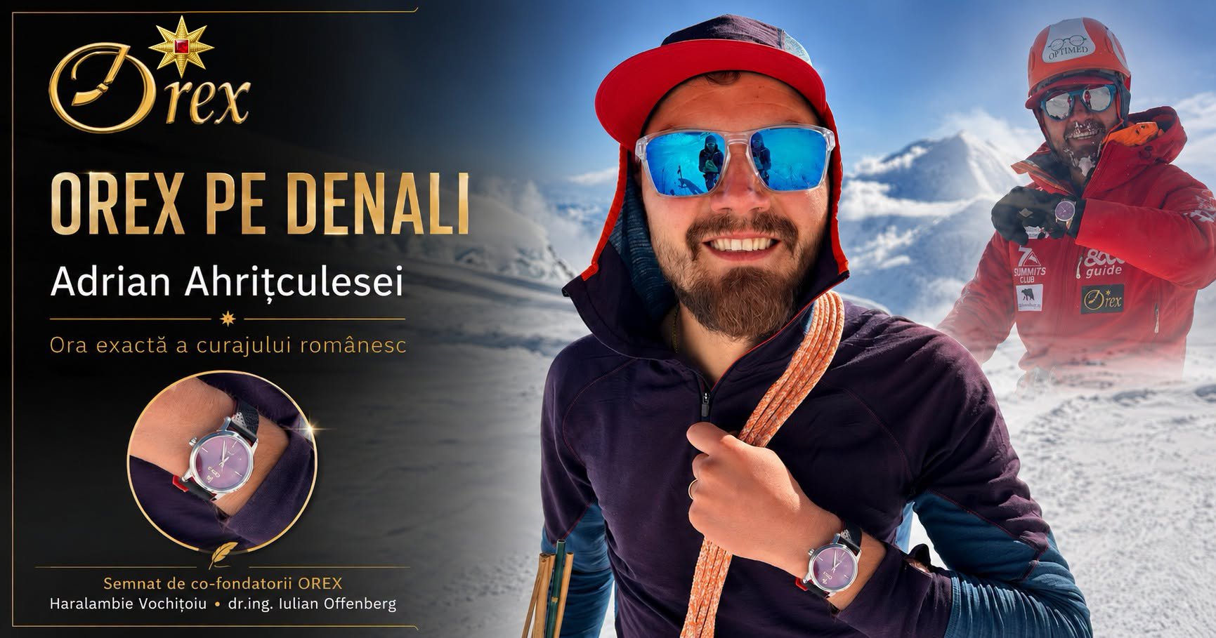 Adrian Ahrițculesei Ambasador Orex®