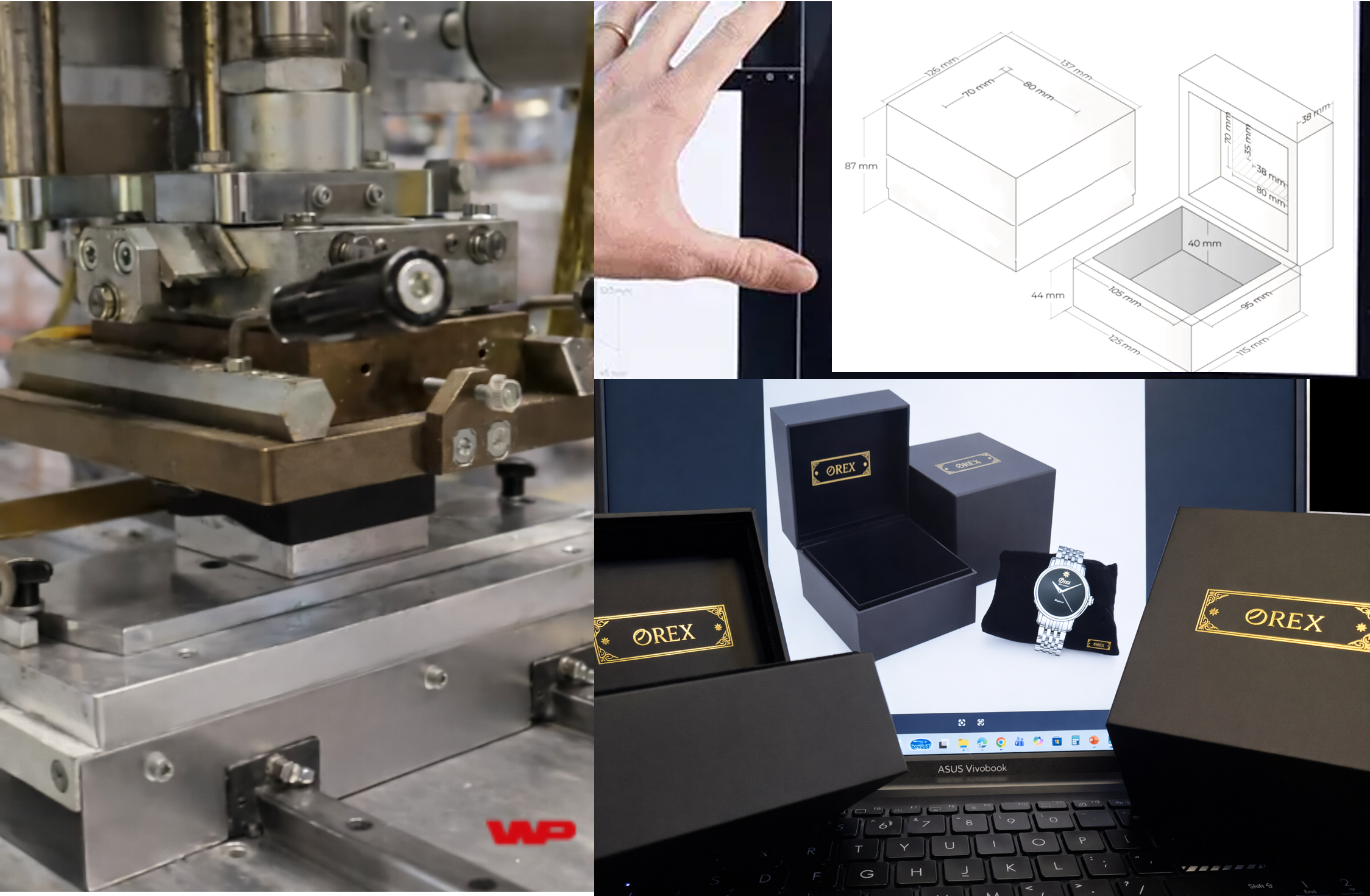 Cutie și supracutie cadou Deluxe, realizate din materiale eco super-fine la atingere.