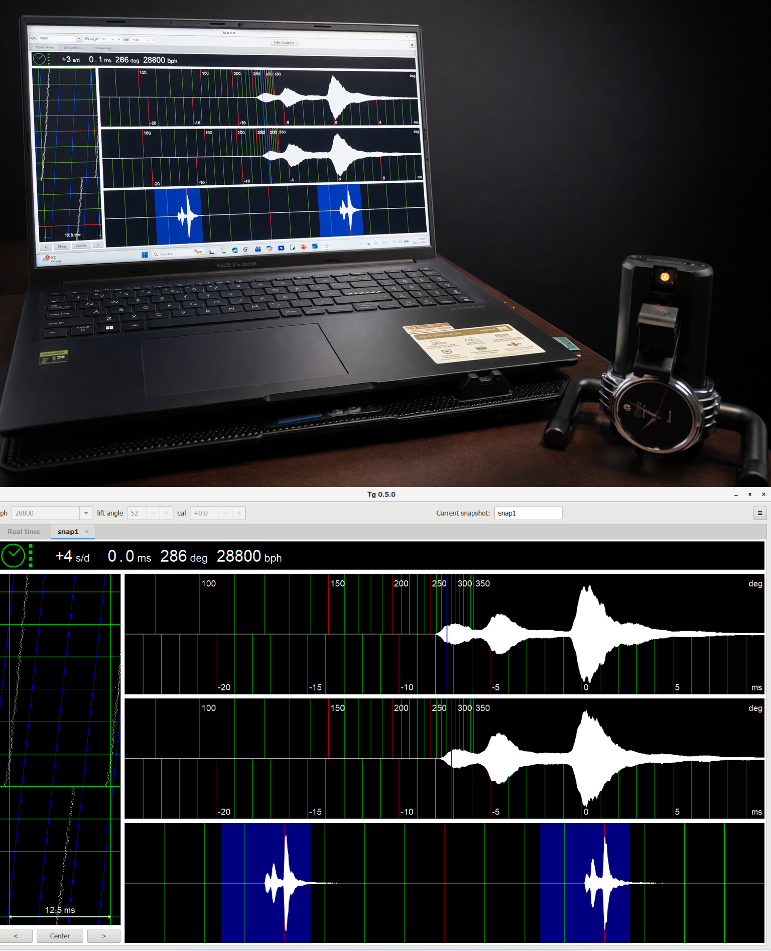 Fiecare ceas OREX este verificat pentru precizie.